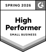 Gravity Software recognized as a G2 Spring 2026 High Performer for Small Business.