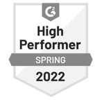 Gravity Software recognized as a G2 Spring 2022 High Performer.