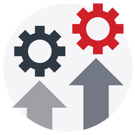 Illustration representing automated creation of accounting transactions from bank activity
