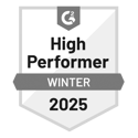 Gravity Software G2 Winter 2025 High Performer Badge Gravity Software G2 Winter 2025 High Performer Badge
