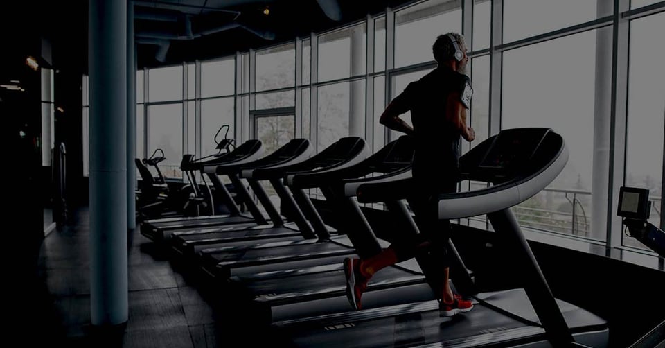 Athlete training with performance data, representing scalable financial visibility for multi-location healthcare practices