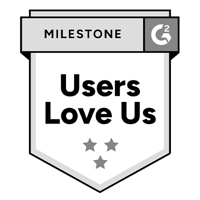 Gravity Software received the G2 Users Love Us milestone badge.