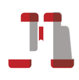 Binoculars representing a closer look at multi-entity accounting in action.