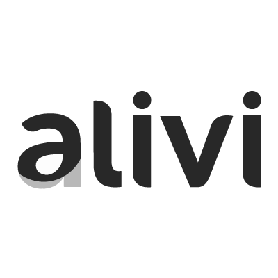 Alivi logo featured in Gravity Software healthcare accounting customer success story