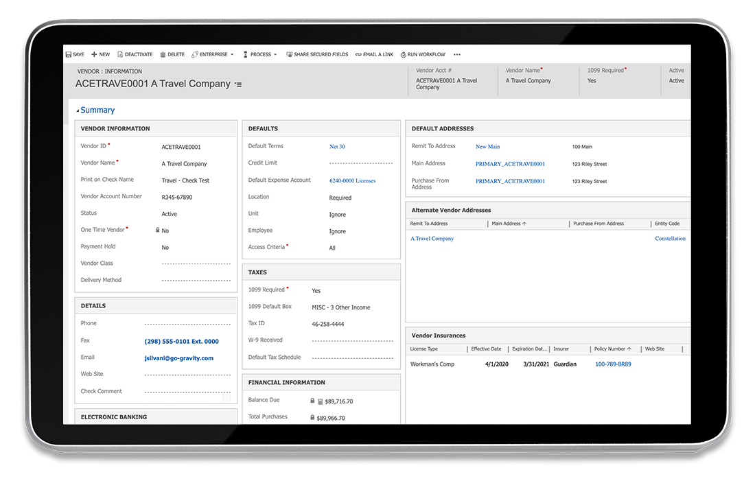 Gravity-Software-Accounts-Payables