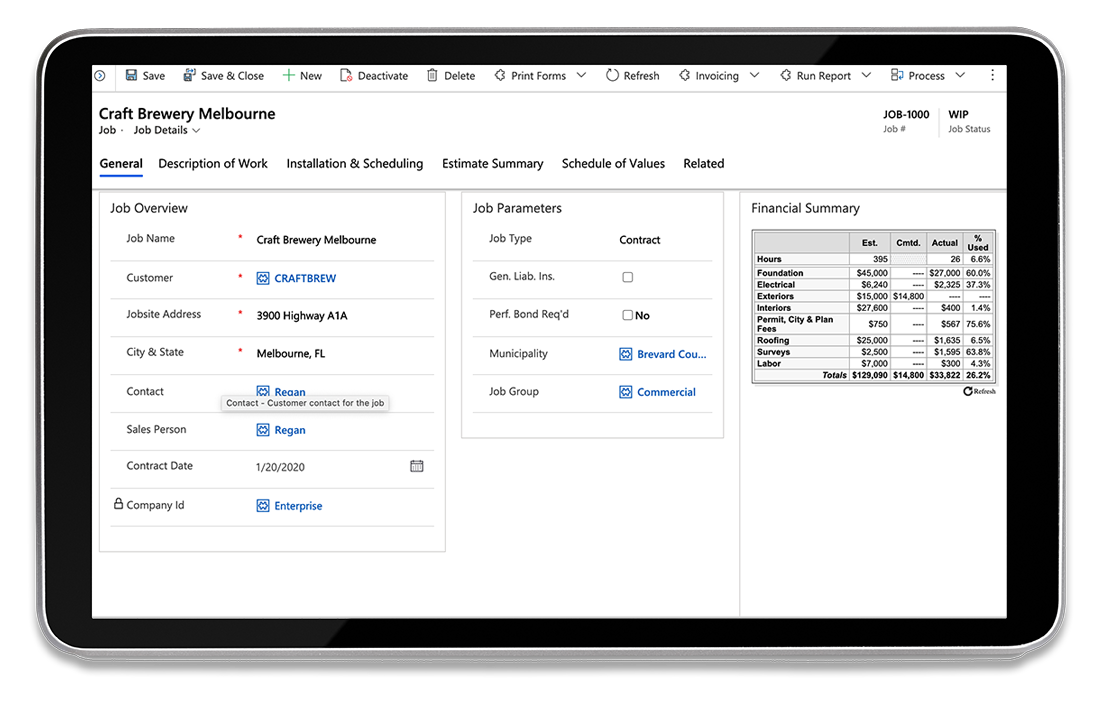 Gravity-Software-Job-Costing