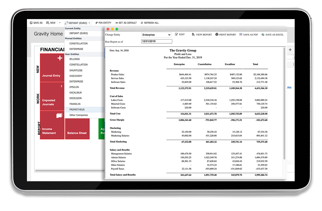 accounting software for multiple companies