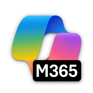 Microsoft 365 Copilot logo representing AI-powered capabilities in Gravity Software