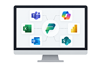 Gravity Software on Microsoft Power Platform with Microsoft 365, Teams, Excel, Outlook, Power BI, and other Microsoft business applications.